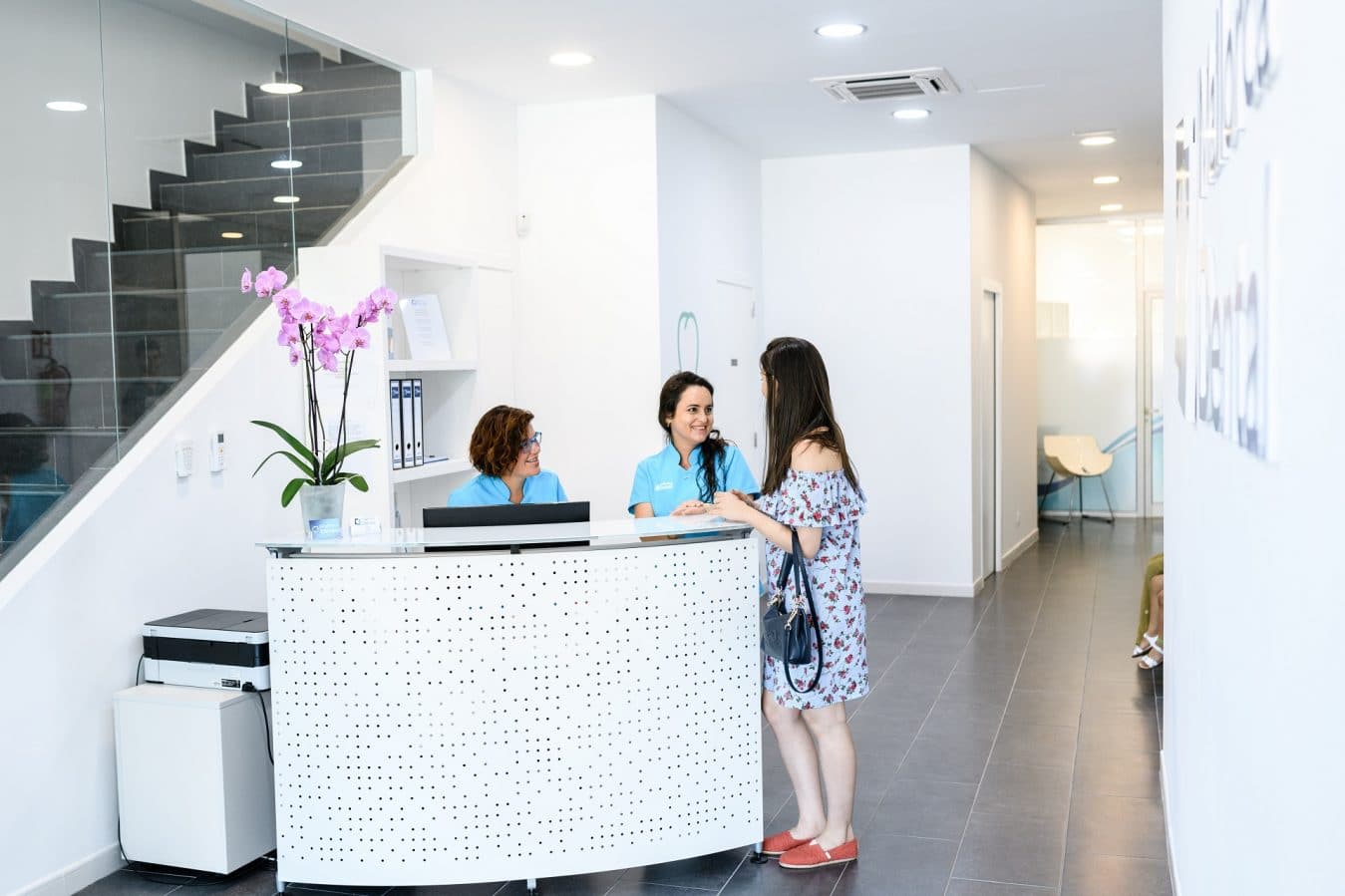 Recepción Clínica Dental en Mallorca